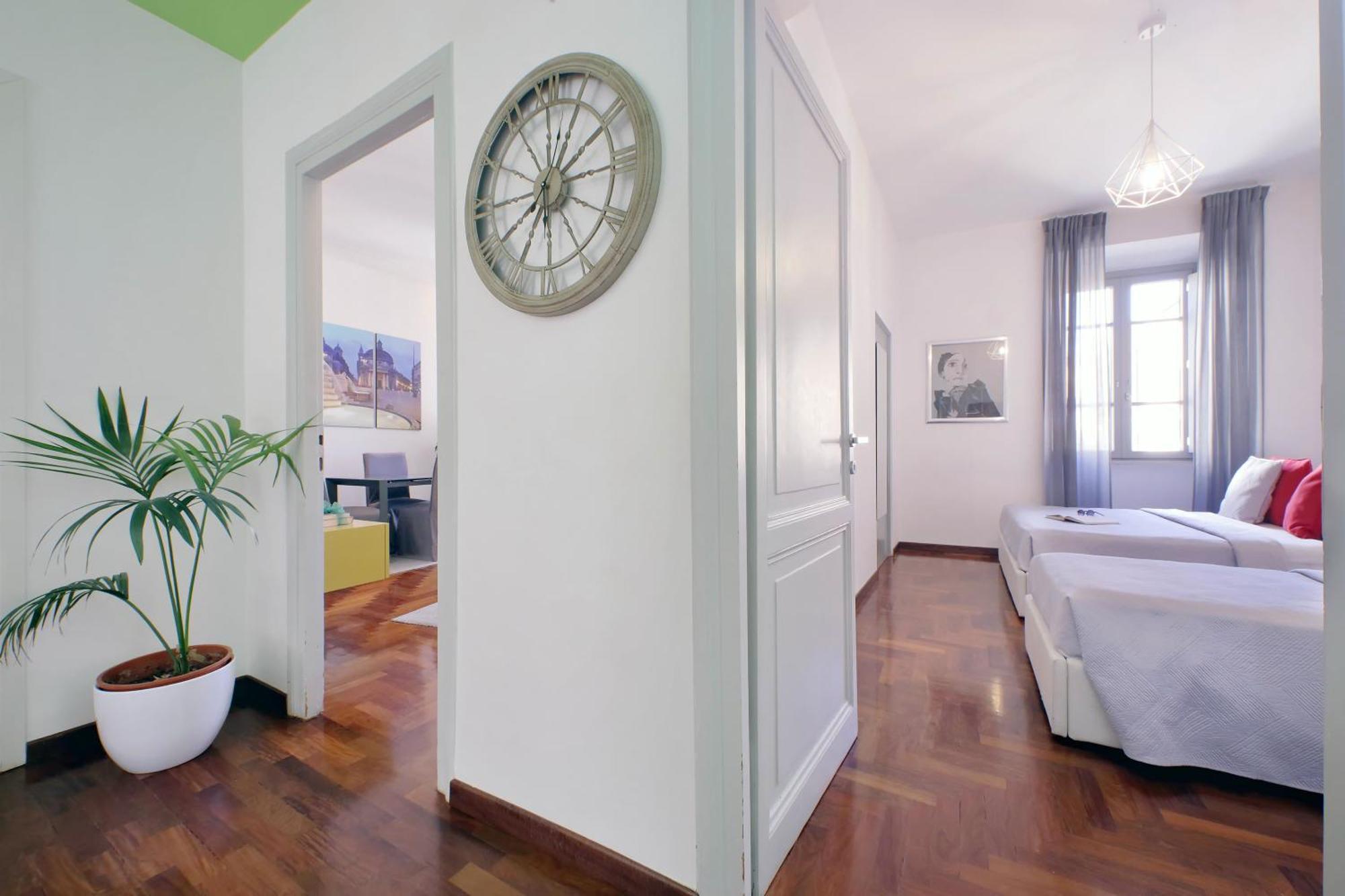 Luxury Apartment Vaticano-S'Peter Basilica - Netflix Wifi - Aircond โรม ภายนอก รูปภาพ